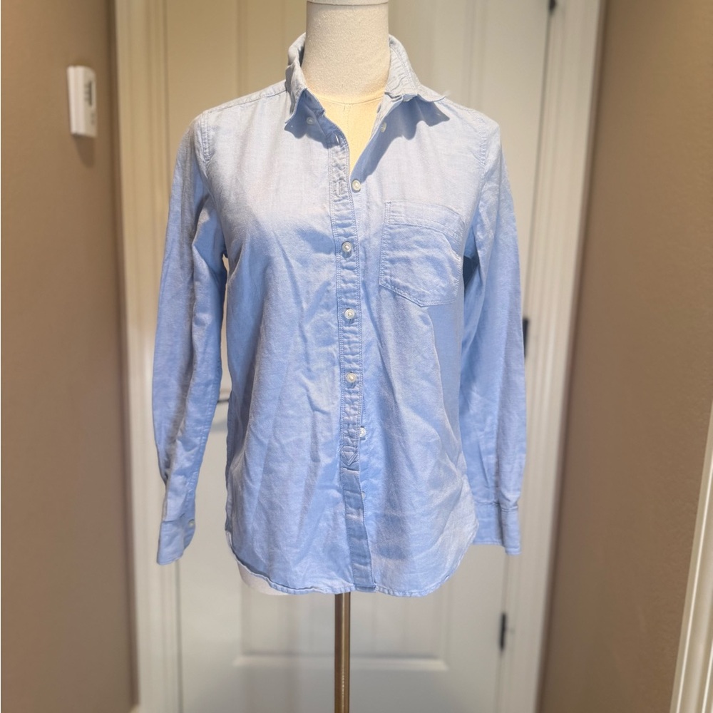 GAP Sky Blue Casual Shirt
